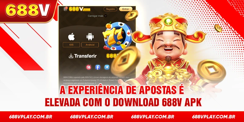 A experiência de apostas é elevada com o download 688V apk