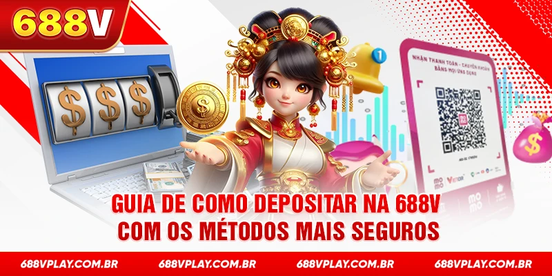 Guia de Como Depositar na 688v com os métodos mais seguros