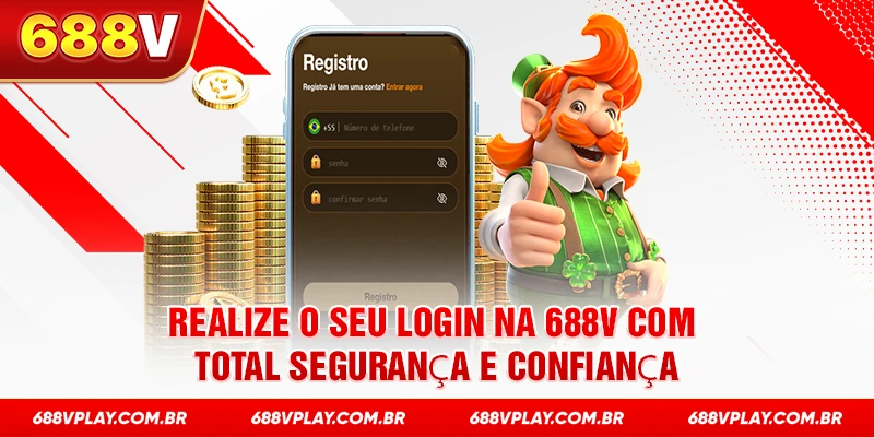 Realize o seu Login na 688V com total segurança e confiança