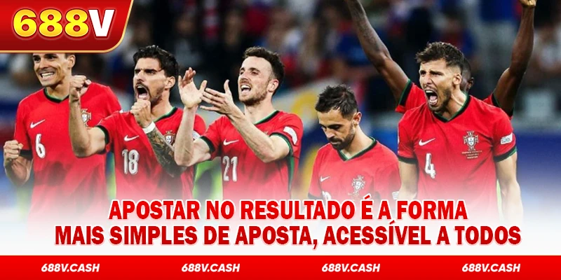 Apostar no resultado é a forma mais simples de aposta, acessível a todos